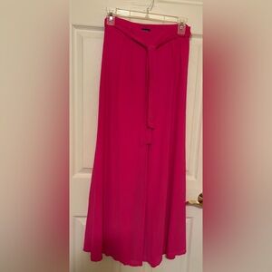 Miss Avenue Vibrant Pink Wide Leg Pants